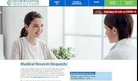 
							         Medical Records - Salem Regional Medical Center								  
							    