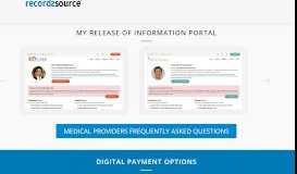 
							         Medical Records Source | Release Of Medical Information								  
							    
