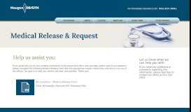 
							         Medical Release & Request - Haugen OB/GYN Associates								  
							    