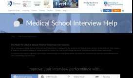 
							         Medical School Interview Help - The Medic Portal								  
							    