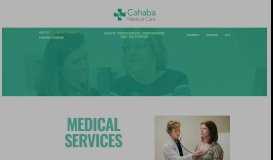 
							         Medical Services — Cahaba Medical Care								  
							    