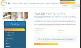 
							         Medical Services - Columbia Basin Health Association								  
							    