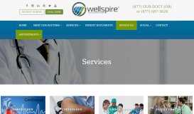 
							         Medical Services in Humble TX | Wellspire Medical Group								  
							    