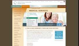 
							         Medical Services - North Ottawa Community Health System								  
							    