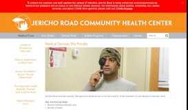 
							         Medical Services We Provide - Jericho Road Community Health Center								  
							    
