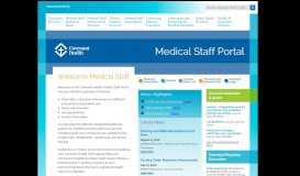 
							         Medical Staff portal - Covenant Health								  
							    