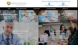 
							         Medical Website Design								  
							    