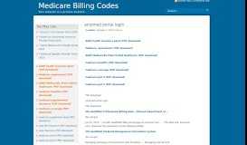 
							         Medicare Billing Codes » emomed portal login								  
							    