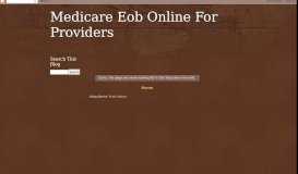 
							         Medicare Eob Online For Providers: Aetna Medicare Agent Support								  
							    