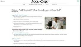 
							         Medicare / Medicaid Programs | ACCU-CHEK® RxVP Online								  
							    