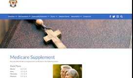 
							         Medicare Supplement | WCU Life - Western Catholic Union								  
							    