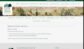 
							         Medication Refills | Carolina Internal Medicine Associates								  
							    
