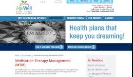 
							         Medication Therapy Management (MTM) – AgeWell New York								  
							    