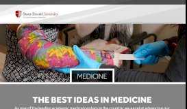 
							         Medicine - Stony Brook University, New York								  
							    