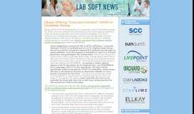 
							         Medicity and RHIOs - Lab Soft News								  
							    