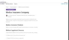 
							         Medico Insurance Company | MedicareSupplement.com								  
							    