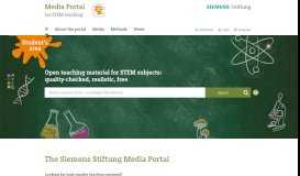 
							         Medienportal der Siemens Stiftung: Startseite								  
							    