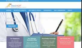 
							         MediHOP™ – Secondary Health Plan								  
							    