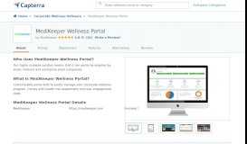 
							         MediKeeper Wellness Portal Price, Reviews & Ratings - Capterra								  
							    
