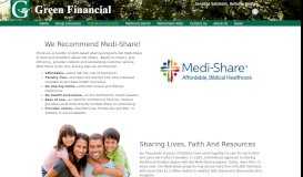 
							         Medishare – Green Financial								  
							    