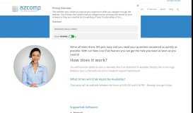 
							         Medisoft Support Online - Live Chat - AZCOMP Technologies								  
							    