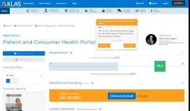 
							         MEDITECH Patient and Consumer Health Portal - Reviews, Rating ...								  
							    