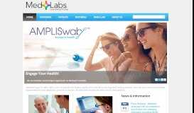 
							         MedLabs Diagnostics - Home								  
							    