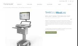 
							         MedLink™ Mobile Technology Cart - Humanscale								  
							    