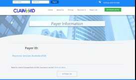 
							         Medpartners Admin Services - CLAIM.MD								  
							    