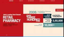 
							         MedPlus India's Largest Retail Pharmacy Omni Channel								  
							    