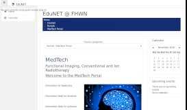 
							         MedTech Portal - EduNET								  
							    