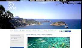 
							         Meereservat Cap de Sant Antoni - Xàbia Tourism Portal - Town ...								  
							    