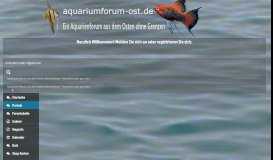 
							         Meerwasser-Portal - Aquarium-, Aquaristik-Forum aus dem Osten ...								  
							    