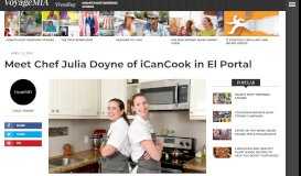 
							         Meet Chef Julia Doyne of iCanCook in El Portal - Voyage MIA Magazine								  
							    