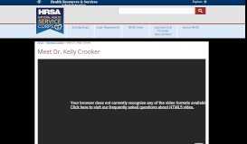 
							         Meet Dr. Kelly Crooker | NHSC								  
							    