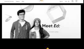 
							         Meet Ed: Your Friend in Learning from Houghton Mifflin Harcourt								  
							    