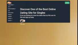 
							         Meet Flirty Local Singles with Online Dating Site Flirt.com								  
							    