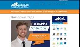 
							         Meet Jake Jensen, PT, DPT, OCS! | Mountain Land Physical Therapy ...								  
							    
