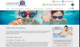 
							         Meet Our Providers | First Med Family Walk-In ClinicThe providers at ...								  
							    