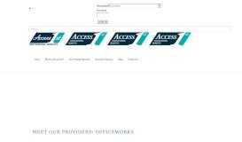 
							         Meet our providers: Officeworks - Access1st								  
							    