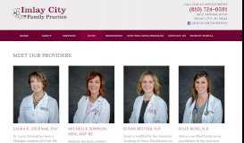 
							         Meet Our Staff - Imlay City Family Practice								  
							    