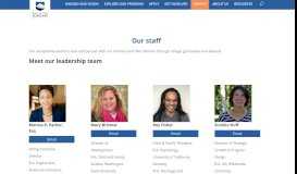 
							         Meet our staff - Staff - Rainier Scholars								  
							    