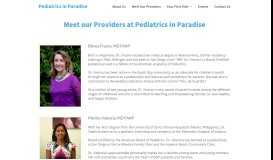 
							         Meet the doctors of Pediatrics in Paradise in Otay Ranch								  
							    