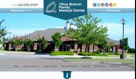 
							         Meet the Doctors - Olive Branch Family Medical Center								  
							    