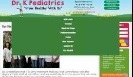 
							         Meet the Dr. K Pediatrics Staff, Brandon FL | 813-655-7726								  
							    