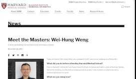
							         Meet the Masters: Wei-Hung Weng | Department of Biomedical ...								  
							    