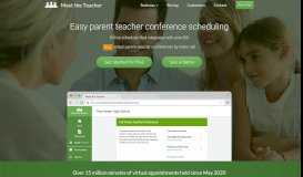 
							         Meet the Teacher - Online Parent Teacher Conference Booking - Web ...								  
							    