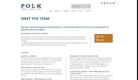 
							         Meet the Team | Polk Mechanical CompanyPOLK Mechanical								  
							    