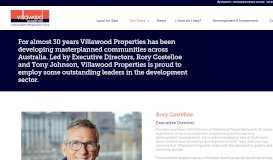 
							         Meet the Villawood Properties Team								  
							    