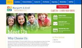 
							         Meet Us - Margiotti & Kroll Pediatrics								  
							    